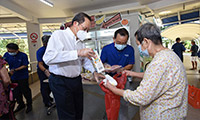 FairPrice Food for Good community fridge provides low-income families with free food