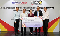 Memorandum of Understanding between Yellow Ribbon Singapore and FairPrice Group to enhance ex-offenders’ skills and career development