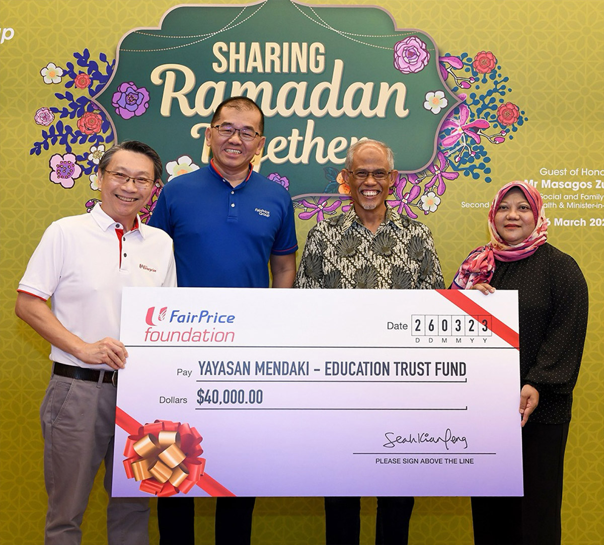 FairPrice Foundation Sponsorship and Grants