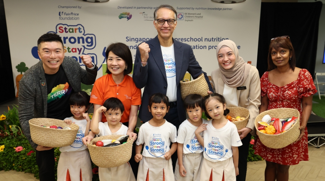 FairPrice Group and FairPrice Foundation launch Start Strong, Stay Strong: Singapore’s first preschool nutrition and sustainability education initiative