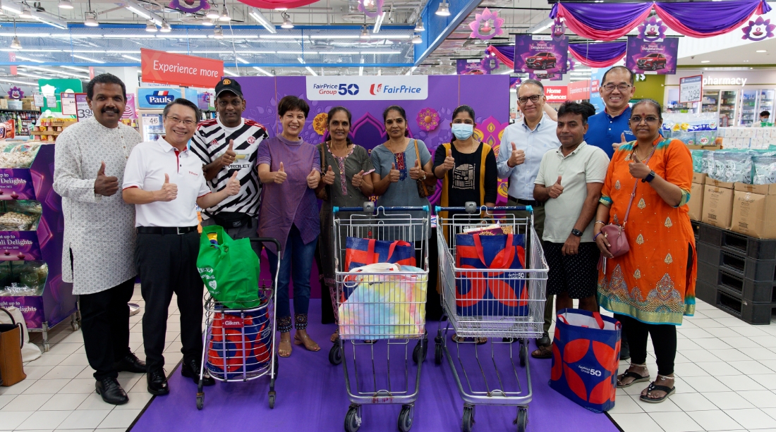 FairPrice Group kindles community spirit with $40,000 Deepavali donation to SINDA