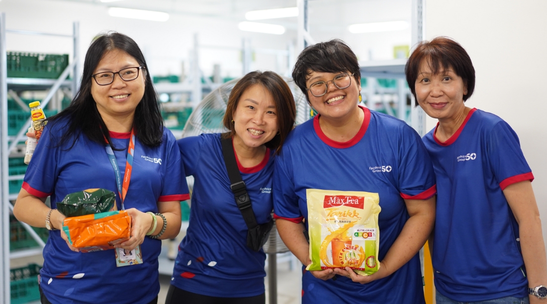 FairPrice Group rounds off the year with more than three times increase in staff volunteerism