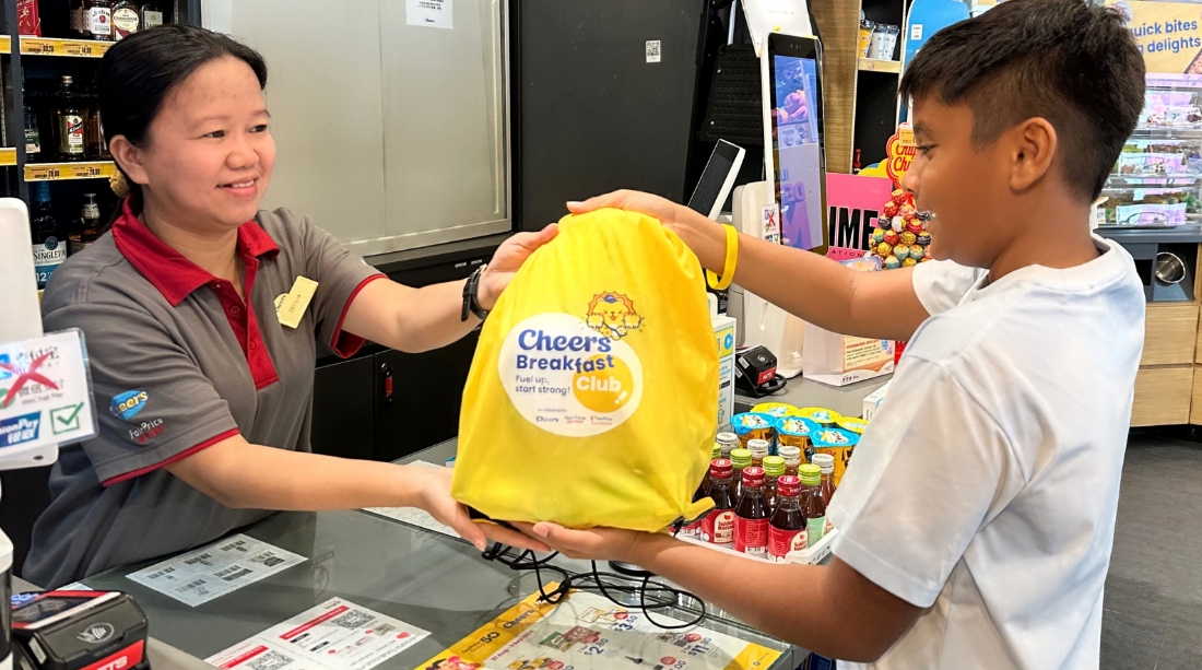 FairPrice Foundation and Cheers fuel PSLE students’ exam preparations with free nutritious breakfast bundles