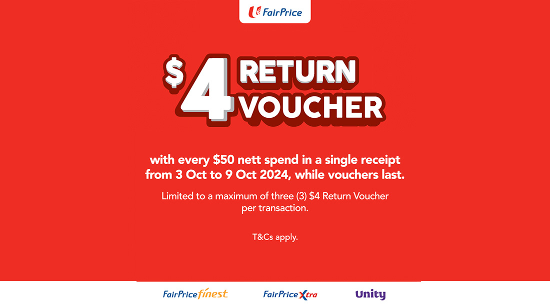 FairPrice Group announces FairPrice Return Vouchers to support Singaporeans with stretching their dollar