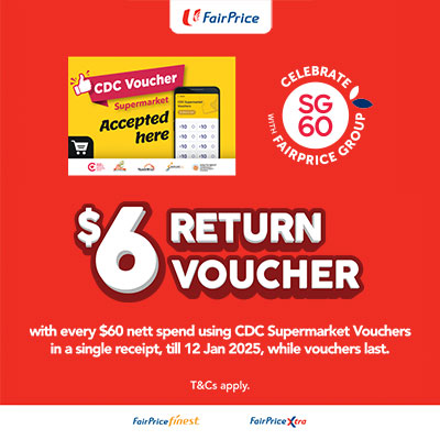 FairPrice Group $6 Return Voucher CDC